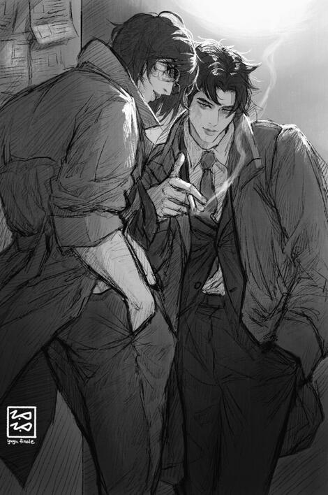 half body, 2 subjects, B&W overlay ($70)