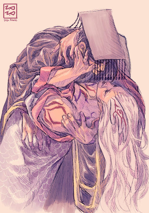 half-body, 2 subjects, color overlay ($85)