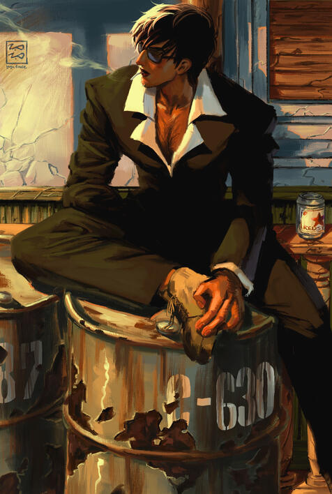 color full body, detailed surroundings ($190)